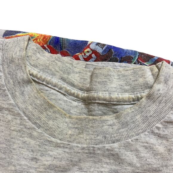 Vintage 1997 Detroit Red Wings Hockey Champions Graphic Tee Shirt Large - Picture 5 of 5